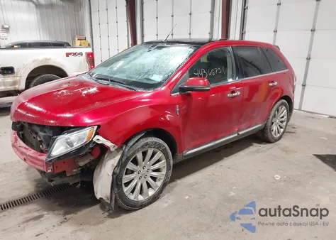 2012 Lincoln Mkx z USA, uszkodzony, nr VIN 2LMDJ8JK2CBL16810